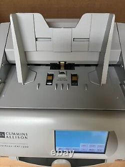 CUMMINS ALLISON Jetscan iFX i131 Currency Banknote Scanner Counter CLEAN