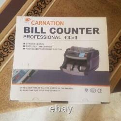 Carnation CR1 Currency Counter with Counterfeit Detection UV MG