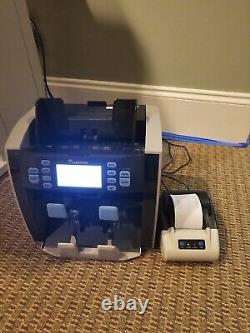 Carnation CR1500 Currency Discriminator/ Sorter WITH PRINTER. MONEY COUNTER