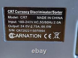 Carnation CR7 Currency Discriminator/Sorter