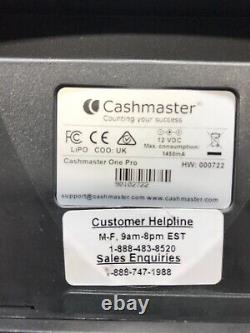 Cashmaster One Max Pro Currency Counting Scale with Printer One Password Locked