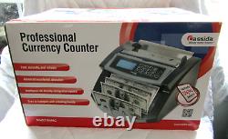 Cassida 5520 Money Bill Counter Professional UV Currency Cash Counting Machine