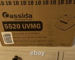 Cassida 5520 UVMG Bill Currency Counter