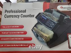 Cassida 6600 Ultraviolet Counterfeit Detection Currency Counter