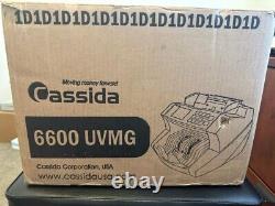 Cassida 6600 Uv Mg Bill Currency Counter
