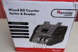 Cassida 8800R Bank-Grade Money Counter Anti Counterfeit Multi Currency