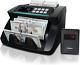Counter Money Machine Bill Counterfeit Cash Counting Currency Uv Fraud Detector