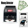 Counterfeit Money Detector Automatic Currency Counter Ir Uv Checker Dollar Bill