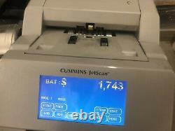 Cummins 4098 JetScan Two-Pocket Money Counter and Currency Scanner