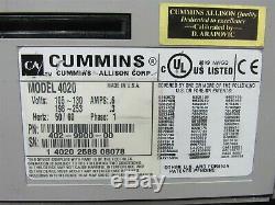 Cummins Allision JetCount 4020 Currency Note Bill Cash Counter 402-9900-00