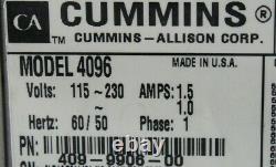 Cummins Allison 4096 Bill Currency Money Scanner Counter 409-9906-00