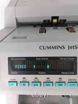 Cummins Allison JetScan Model 4062 Money Bill Counter As-Is For Parts Or Repair