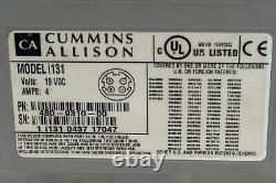 Cummins Allison JetScan i131 iFX i100 Automated Currency Counter with Power Supply