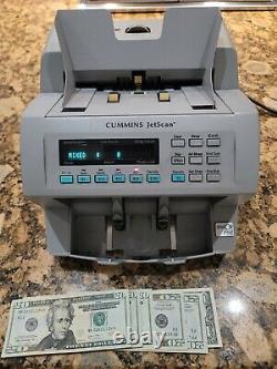 Cummins Allison Jetscan 4065 Cash Counter Money Bill Currency JUST REFURBISHED