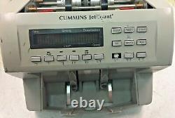 Cummins JetCount 4021 Currency Bill Counter FOR PARTS/NOT WORKING