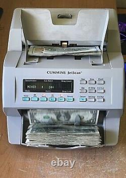 Cummins JetScan 4062 Money Bill Currency Counter Reads The New $100 Bills