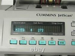 Cummins JetScan 4068 Currency Bill Scanner Cash Counter 406-9908-00 with Cover