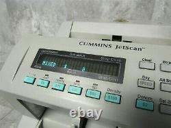 Cummins JetScan 4068 Currency Note Bill Scanner Cash Counter 406-9908-00