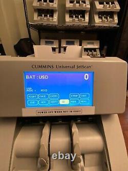 Cummins JetScan Currency Counter Model 4099 Universal Refurbished
