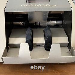 Cummins JetScan Metal Money Counter and Currency Scanner Model 4061 Made In USA