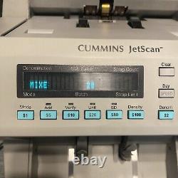 Cummins JetScan Model 4068 Gray Currency Money Bill Counter