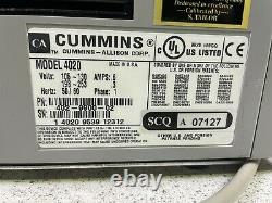 Cummins Jetcount 4020 Currency Counter P/N 402-9900-02