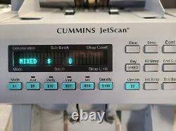 Cummins Jetscan Currency Counter Model 4062 reads new $100