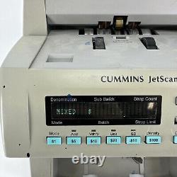 Cummins Jetscan Currency Counter Model 4065 Power Test Only NO POWER CORD