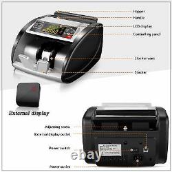 Currency Cash Bill Counting Machine UV MG IP Counterfeit Detection