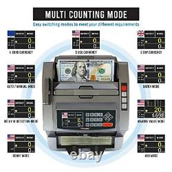 FLORIDA TECH Money Counter machine with Manual Value Count US currency