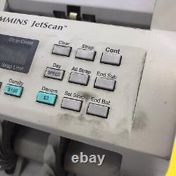 FOR PARTS Cummins Jetscan 4065 Currency Bill Counter Machine #3049 z37 b20