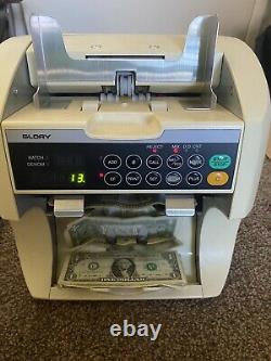 Glory GFR-S80 Currency bill Counter, Sorter, Counterfeit Detection New $100 bill