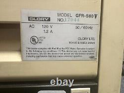 Glory GFR-S80 Mixed Bill Pocket Currency Reader Counter/Sorter/Discriminator