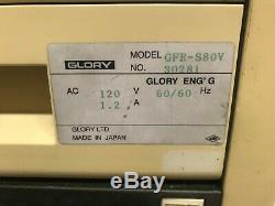 Glory GFR-S80 two-pocket currency-discriminator with CF detection