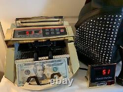 Gold Money Counter Plated Machine Vintage Ben Bill Multi Currency Chrome Baller