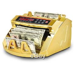 Gold Plated Money Counter Brand New Multi-Currency NOT BEN BALLER COUNTER