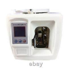 INTBUYING Banknote Counter Premium Currency Binding Machine NEW