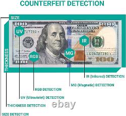 Kolibri Bishop Fake Currency Detector with 5 Advanced Counterfeit Detection Capa