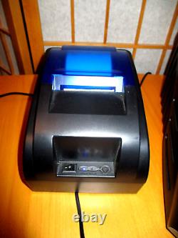 Kolibri CASH-CURRENCY COUNTER-COUNTING MACHINE with Ribao THERMAL PRINTER