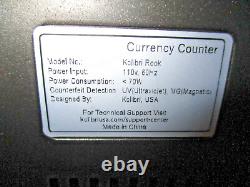 Kolibri CASH-CURRENCY COUNTER-COUNTING MACHINE with Ribao THERMAL PRINTER