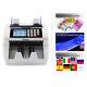 Lcd Money Bill Currency Counter Uv Mg Ir Counterfeit Detector Mix Counting Batch
