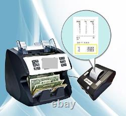 MA-180S Bank Grade Mixed Denomination Money Counter Machine Multi-Currency Se