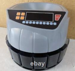 MUNBYN Coin Counter Machine USD Currency 1¢, 5¢, 10¢, 25¢, 50¢ and Dollar Sorter