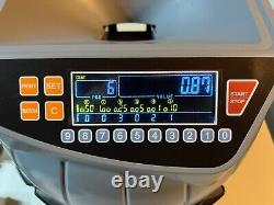 MUNBYN Coin Counter Machine USD Currency 1¢, 5¢, 10¢, 25¢, 50¢ and Dollar Sorter