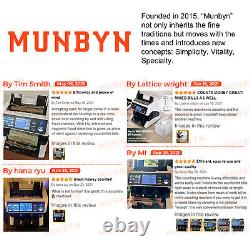 MUNBYN Money Bill Counter Mixed Denomination Multi Currency Counterfeit Detector