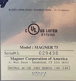 Magner 75 UM Currency Counter with Counterfeit detection S/N 209436