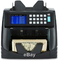 Mixed Bill Counter Cash Money Currency Counting Counterfeit Detector Machine