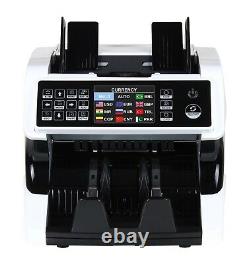 Mixed Bill Money Counter Multi Currency Counterfeit Detector Denomination Detect