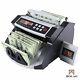 Money Bill Cash Counter Bank Currency Counting Machine Uv & Mg Counterfeit