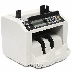 Money Bill Cash Counter Bank Machine Currency Counting Counterfeit Checker 100pc